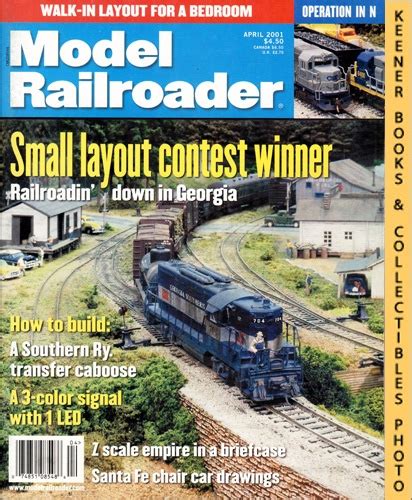 Model Railroader Magazine April 2001 Vol 68 No 4 By Sperandeo