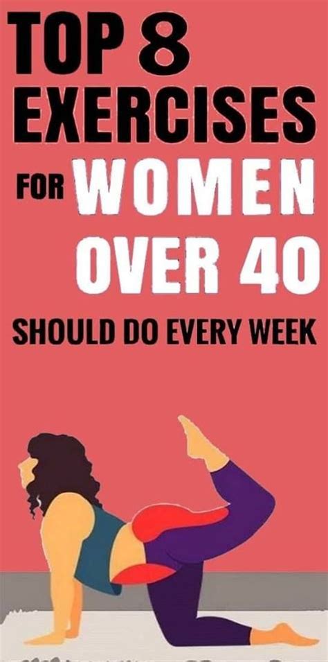 These Are 8 Exercises Women Over 40 Should Do Every Week Exercise