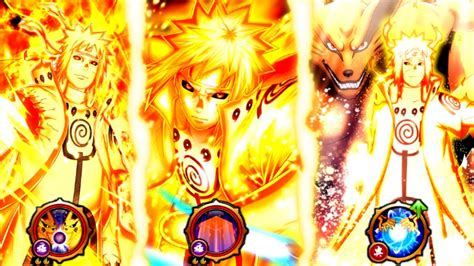 Minato Kurama Mode All Ultimates Showcase Solo Gameplay Naruto X