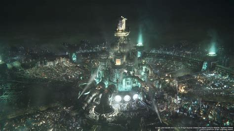 Final Fantasy 7 Midgar Concept Art