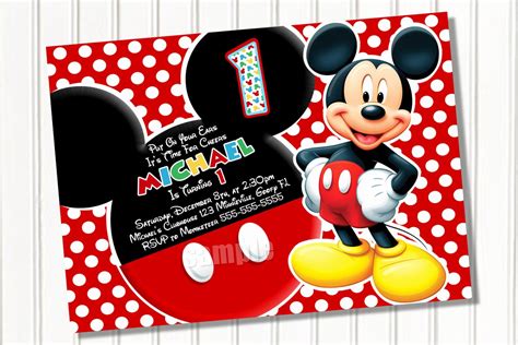 Mickey Mouse Clubhouse Birthday Printables Free