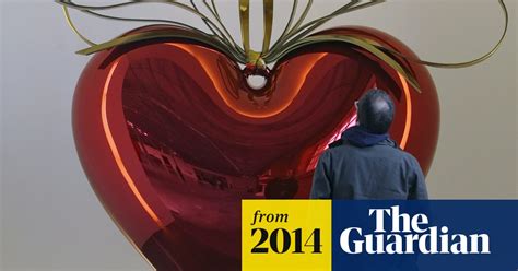 Jeff Koons Retrospective Targeted By Vandal Art And Design The Guardian