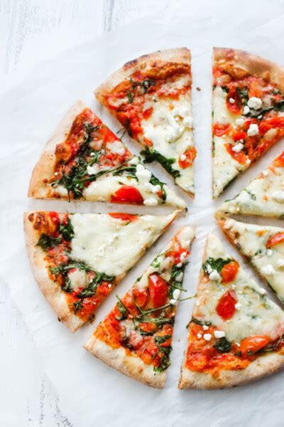 Mediterranean Arugula Cherry Tomato Pizza Gimme Delicious