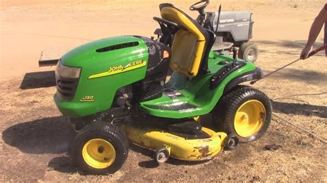The john deere dealer is the first line of customer parts service. Getting a John Deere L130 Lawn Tractor Going Again - YouTube