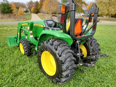 2015 John Deere 3038e 38hp Compact Tractor And Loader Regreen Equipment