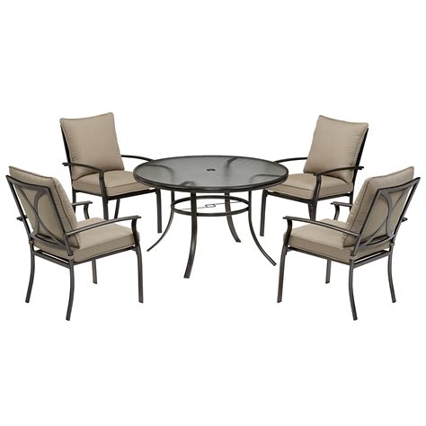 I purchase the garden oasis harrison 5 piece bar set six months back from an online store and i made the payment for the same online itself but i preferred to pick up the item from the store itself so that i can have a final check in the store and make sure of the color and quality. Garden Oasis Harrison 5 Piece Cushion Dining Set - Blue ...