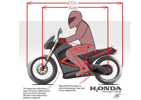 Honda Cbr125 Motorbike Development Project John Chen Riding Posture