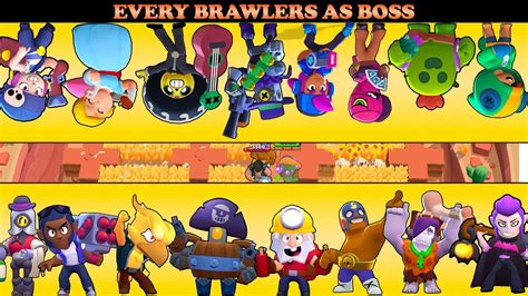 Check out inspiring examples of brawlstars artwork on deviantart, and get inspired by our community of talented artists. ALL BRAWLERS AS BOSS IN BIG GAME | BRAWL STARS BOSS ...