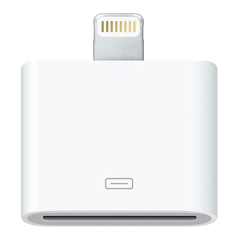 Apple Lightning To 30 Pin Adapter White Md823zma
