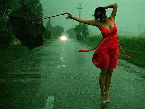 1920x1080px 1080p free download beutiful girl in rain dance dancing in the rain funny