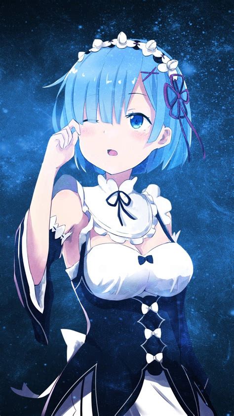 Rezero Rem Android Wallpapers Wallpaper Cave