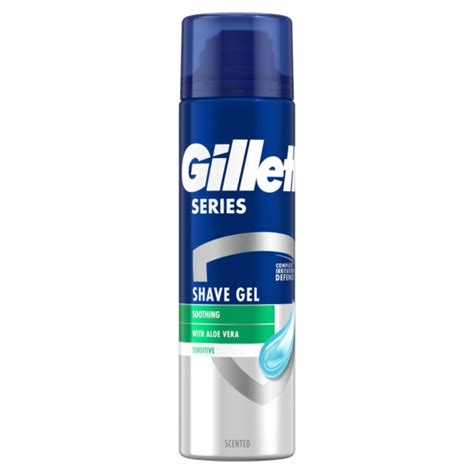 Gillette Series Sensitive Skin Shaving Gel 200ml Pharmacy2u