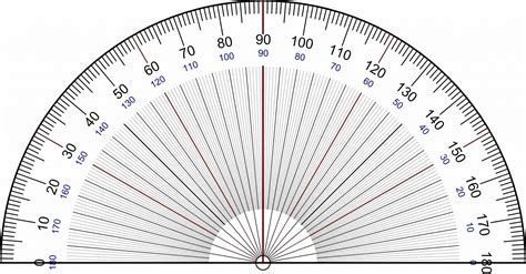 Free Printable Protractor Download These Printable Protractor Templates