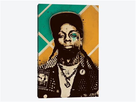 Lil Wayne Canvas Art Print By Supanova Icanvas