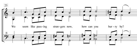 It can be contrasted with a person's. A Cappella and the Creation of Rhythm 2: Homophony ...