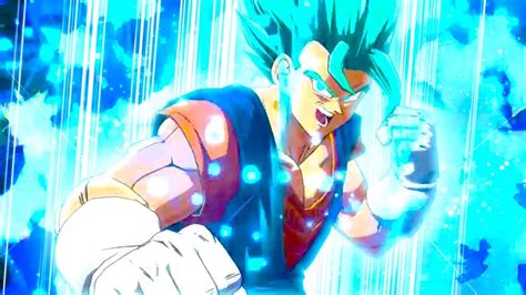 Dragon Ball Fighterz Super Saiyan Blue Vegito Reveal Trailer Gameplay