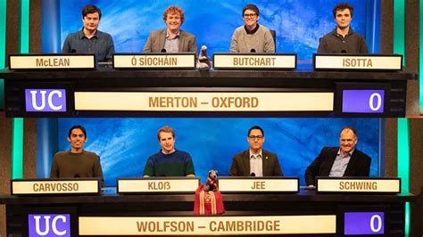 Bbc Two University Challenge 202021 Episode 10