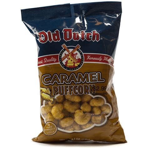 Old Dutch Caramel Puffcorn Cheese And Puffed Snacks Festival Foods