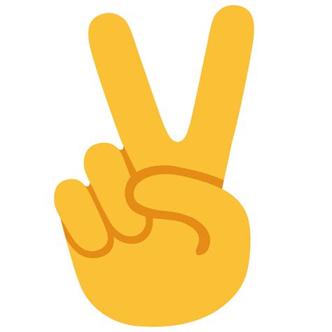 Peace Emoji By Cyberhoe Hand Emoji Peace Sign Emoji Emoji Stickers