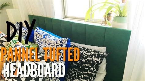 Pull the fabric tight and staple the fabric to the plywood. DIY Upholstered Headboard | Paneled Headboard - YouTube
