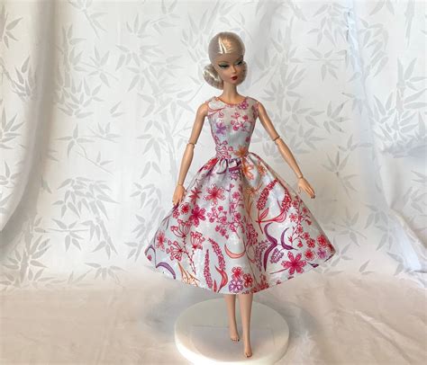 Handmade Barbie Clothes Dress By P D Reneau Etsy