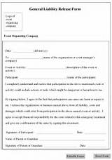 Travel Insurance Waiver Form Pictures
