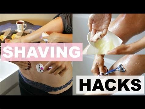 Shaving Hacks Every Girl Needs To Know Youtube