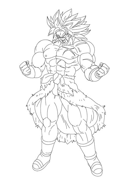 Imagenes De Broly Para Colorear Imagen De Broly Para Pintar Images