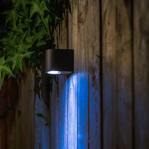 Garden Lights Gilvus Plus Smart Wandlamp Zwart 12V RGB
