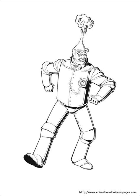 Wizard Of Oz Coloring Pages Free For Kids