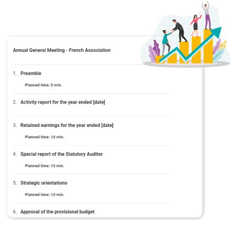 Annual General Meeting Template For Associations