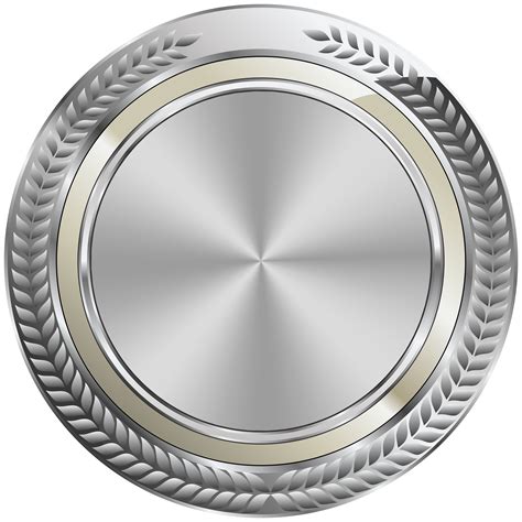 Silver Seal Badge Template Transparent Image Gallery Yopriceville