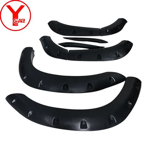 Ycsunz Textured Black Fender Flares For Cars Mudguard Protectors For