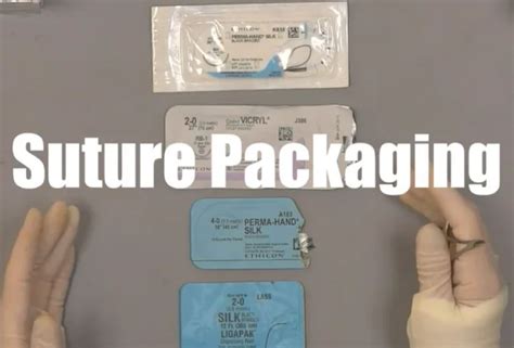Back To The Suture Suture Packaging Anatomy Guy