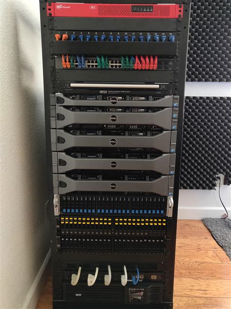 Finally Completed Server Rack Rhomelab