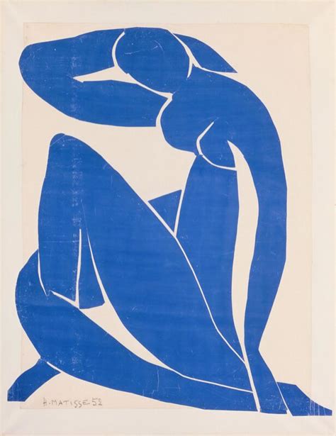 Blue Nude Ii Fine Art Print