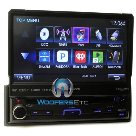 Kvt Bt Kenwood Din In Dash Dvd Stereo Receiver With Bluetooth