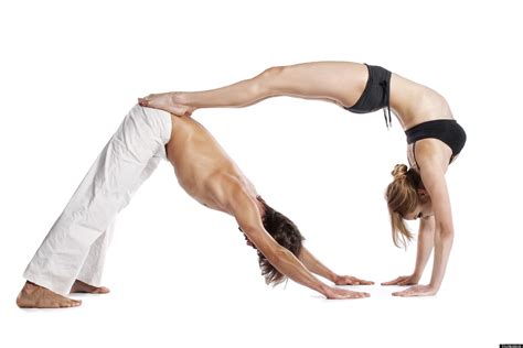 5 Partner Yoga Poses To Strengthen Your Body — And Relationship 2 People Yoga Poses Two Person