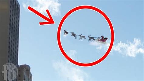 10 Times Santa Claus Was Caught On Camera Youtube