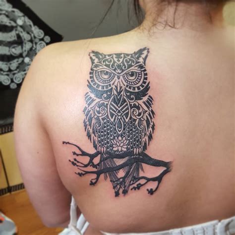 While the meaning of a tribal tattoo may vary from one culture to another they all depict traits of a warrior. 22+ Owl Tattoo Designs, Ideas | Design Trends - Premium ...