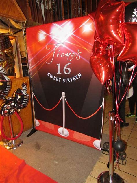 For large events, make sure everyone knows where to sit with gold place card holders. Tiana's Red Carpet Birthday Party Ideas | Photo 7 of 29 ...