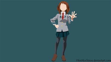 Uraraka Boku No Hero Academia By Fikrimochizou On Deviantart