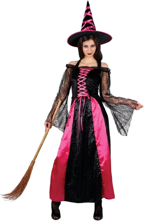 Pretty Pink Witch Fancy Dress Halloween Costume Xs Uk Toys And Games