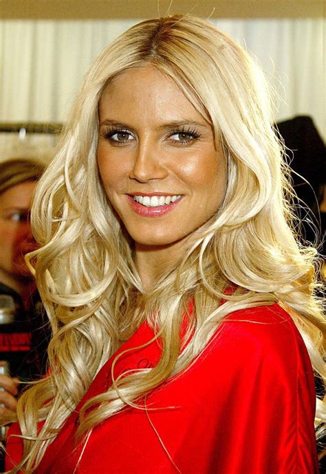 If I Had Blonde Hair I Would Want It To Look Just Like This So Pretty Heidi Klum Hair