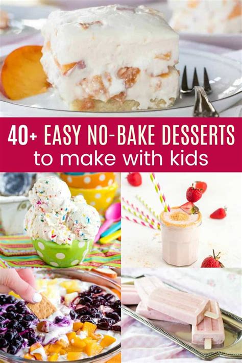 30 Summer No Bake Desserts For Kids To Make Cupcakes And Kale Chips