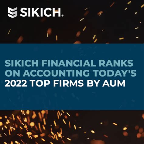 Sikich Financial Ranks On Accounting Todays 2022 Billion Dollar Wealth