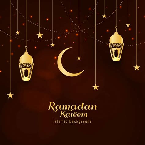 Free Vector Abstract Ramadan Kareem Religious Greeting Background