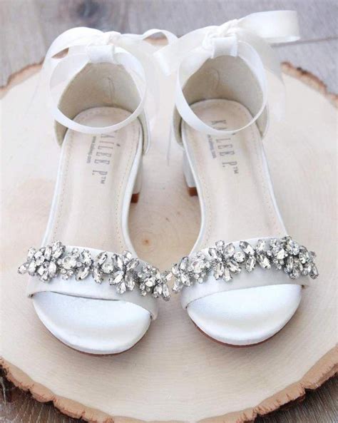 12 Fabulous Wedding Shoes Off White Flower Girl Shoes Flower Girl