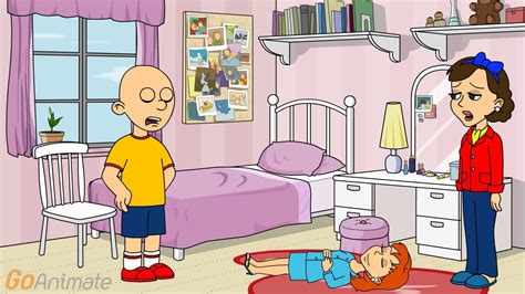 Caillou Kills Rosie And Gets Ungrounded Youtube