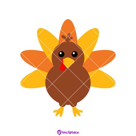 Turkey Svg Thanksgiving Svg Cut File Cricut Png Vector